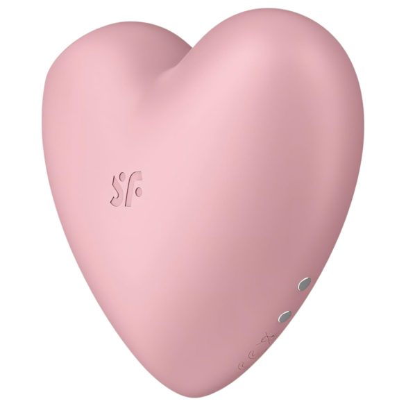 Satisfyer Cutie Heart - klitorisvibrator - lufttrykbølger - pink
