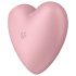 Satisfyer Cutie Heart - klitorisvibrator - lufttrykbølger - pink