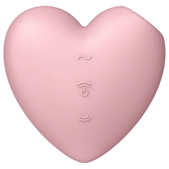 Satisfyer Cutie Heart - klitorisvibrator - lufttrykbølger - pink