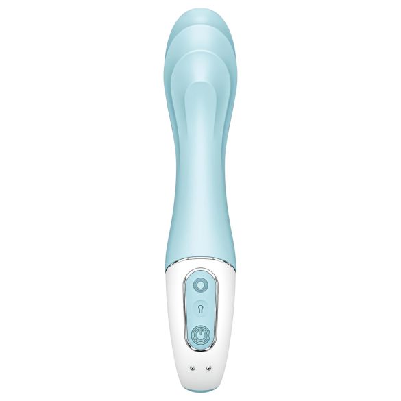 Satisfyer - lufttryksvibrator - smart pumpbar vibrator - blå