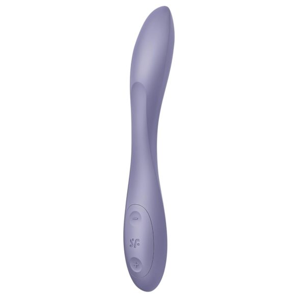 Satisfyer G-spot Flex 2 - genopladelig, vandtæt G-punkt vibrator (lilla)