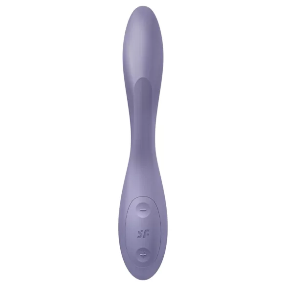 Satisfyer - G-punkts vibrator - genopladelig, vandtæt - lilla