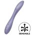 Satisfyer G-spot Flex 2 - genopladelig, vandtæt G-punkt vibrator (lilla)