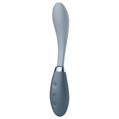   Satisfyer - G-punktsvibrator - fleksibel, genopladelig - grå
