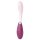 Satisfyer - G-punkts vibrator - fleksibel, genopladelig - pink/rød