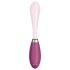 Satisfyer - G-punkts vibrator - fleksibel, genopladelig - pink/rød