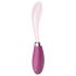 Satisfyer - G-punkts vibrator - fleksibel, genopladelig - pink/rød