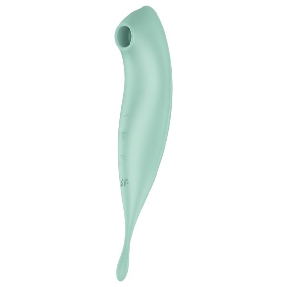Satisfyer Twirling Pro - 2i1 klitorisvibrator - smart funktion - mint