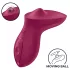 Satisfyer Exciterrr - klitorisvibrator med roterende perler - rød