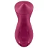 Satisfyer Exciterrr - klitorisvibrator med roterende perler - rød