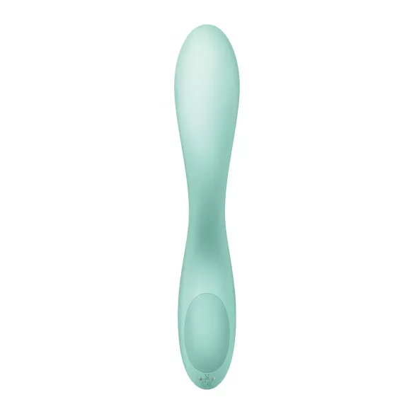Satisfyer Rrrolling - G-punkts vibrator med bevægelige kugler - mintgrøn