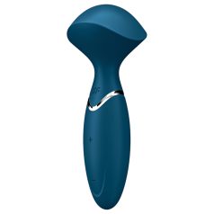 Satisfyer Mini Wand-er - vandtæt massagevibrator - blå