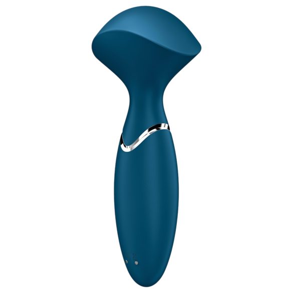 Satisfyer Mini Wand-er - vandtæt massagevibrator - blå