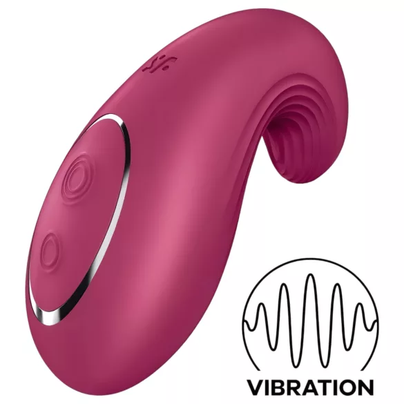 Satisfyer Dipping Delight - klitorisvibrator genopladelig - rød