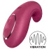 Satisfyer Dipping Delight - klitorisvibrator genopladelig - rød