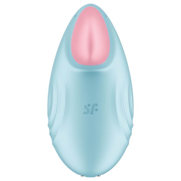 Satisfyer Tropical Tip - klitorisvibrator med app - blå