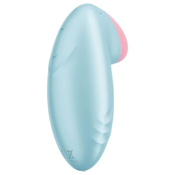 Satisfyer Tropical Tip - klitorisvibrator med app - blå