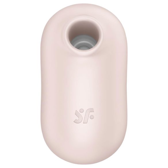 Satisfyer Pro To Go 2 - klitorisvibrator med trykbølger - beige