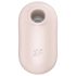 Satisfyer Pro To Go 2 - klitorisvibrator med trykbølger - beige