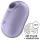 Satisfyer Pro To Go 2 - klitorisvibrator med lufttryk - genopladelig - lilla
