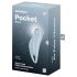 Satisfyer Pocket Pro 1 - luftbølgestimulator til klitoris (blå)