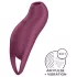 Satisfyer Pocket Pro 1 - klitorisvibrator med lufttryk - genopladelig - lilla