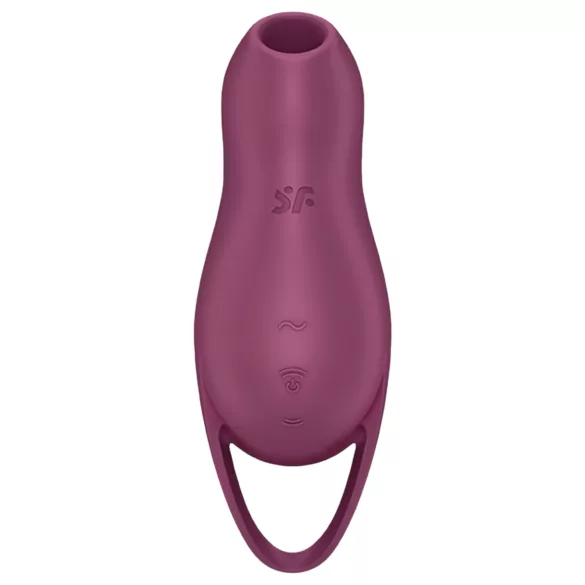 Satisfyer Pocket Pro 1 - klitorisvibrator med lufttryk - genopladelig - lilla