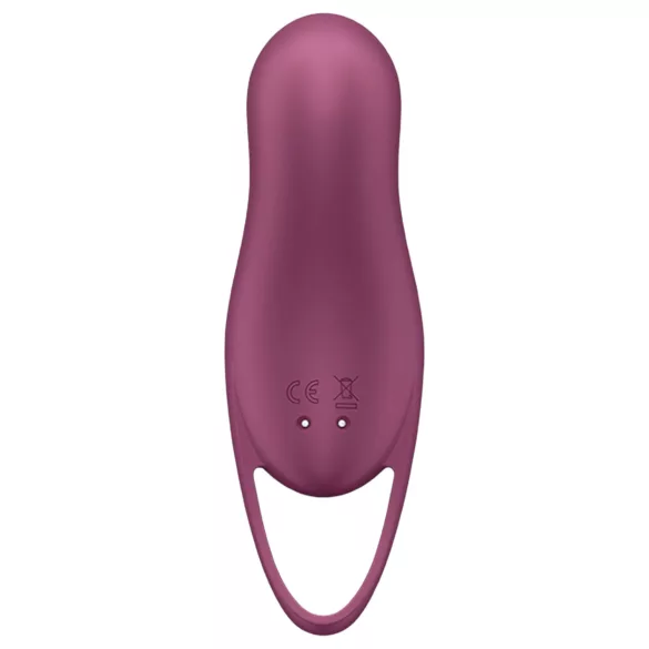 Satisfyer Pocket Pro 1 - klitorisvibrator med lufttryk - genopladelig - lilla