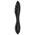 Satisfyer Dazzling Crystal 1 - dobbeltender dildo - glas - sort