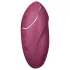 Satisfyer - 2i1 vibrator og klitorisvibrator - rød