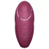 Satisfyer - 2i1 vibrator og klitorisvibrator - rød