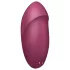 Satisfyer - 2i1 vibrator og klitorisvibrator - rød