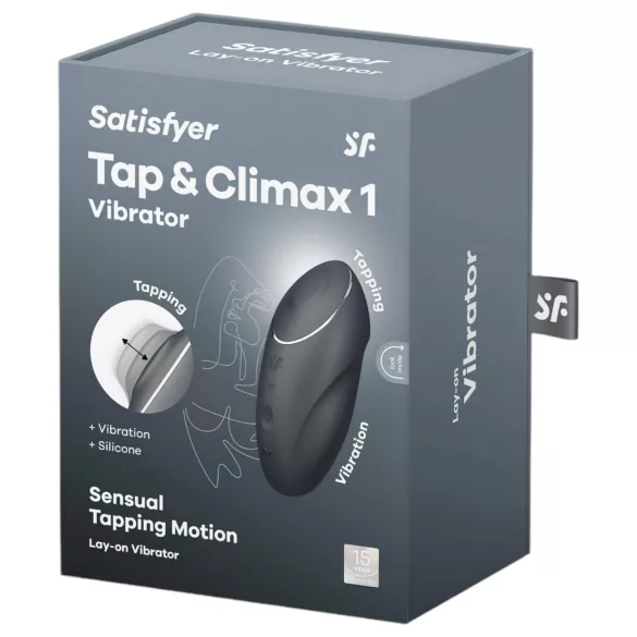 Satisfyer - klitorisvibrator 2i1 - sort