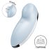 Satisfyer Tap & Climax 2 - Dobbelt nydelse i blått