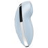 Satisfyer - klitorisvibrator og vibrator - 2i1 funktion - blå