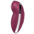 Satisfyer Tap & Climax 2 - Rød 2i1 Klitorisvibrator