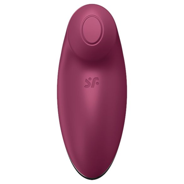Satisfyer Tap & Climax 2 - klitorisvibrator og vibrator - 2i1 - rød