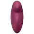 Satisfyer Tap & Climax 2 - klitorisvibrator og vibrator - 2i1 - rød