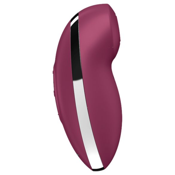 Satisfyer Tap & Climax 2 - klitorisvibrator og vibrator - 2i1 - rød