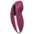 Satisfyer Tap & Climax 2 - klitorisvibrator og vibrator - 2i1 - rød