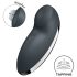 Satisfyer Tap & Climax 2 - 2-i-1 klitorisvibrator (grå)