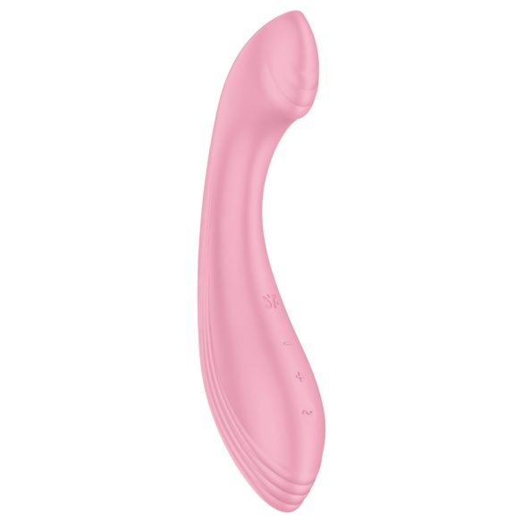 Satisfyer G-Force - G-punkt vibrator - genopladelig vandtæt - pink