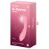 Satisfyer G-Force - G-punkt vibrator - genopladelig vandtæt - pink