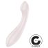 Satisfyer G-Force - G-punktsvibrator genopladelig vandtæt - beige