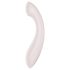 Satisfyer G-Force - G-punktsvibrator genopladelig vandtæt - beige