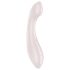 Satisfyer G-Force - G-punktsvibrator genopladelig vandtæt - beige