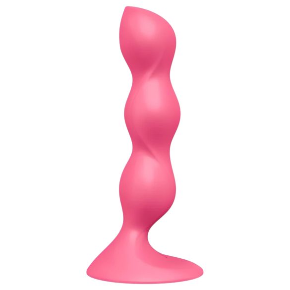 Satisfyer Triple Ball-R - analvibrator med kugler - silikone - pink