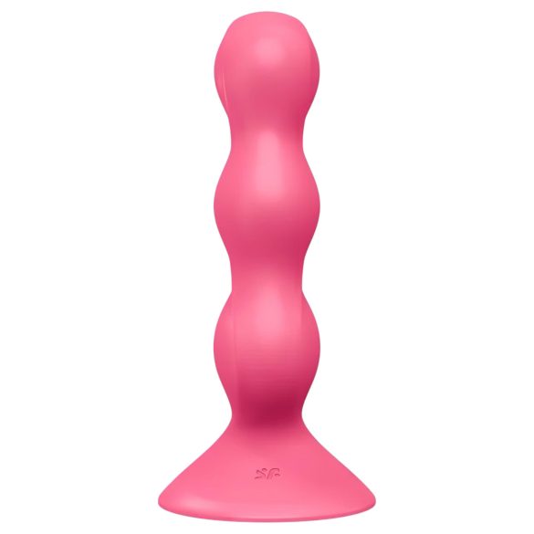 Satisfyer Triple Ball-R - analvibrator med kugler - silikone - pink