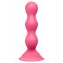 Satisfyer Triple Ball-R - analvibrator med kugler - silikone - pink