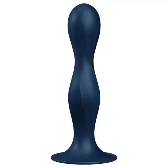 Satisfyer - dobbelt bækkenbundskugle - vægtet - silikone blå